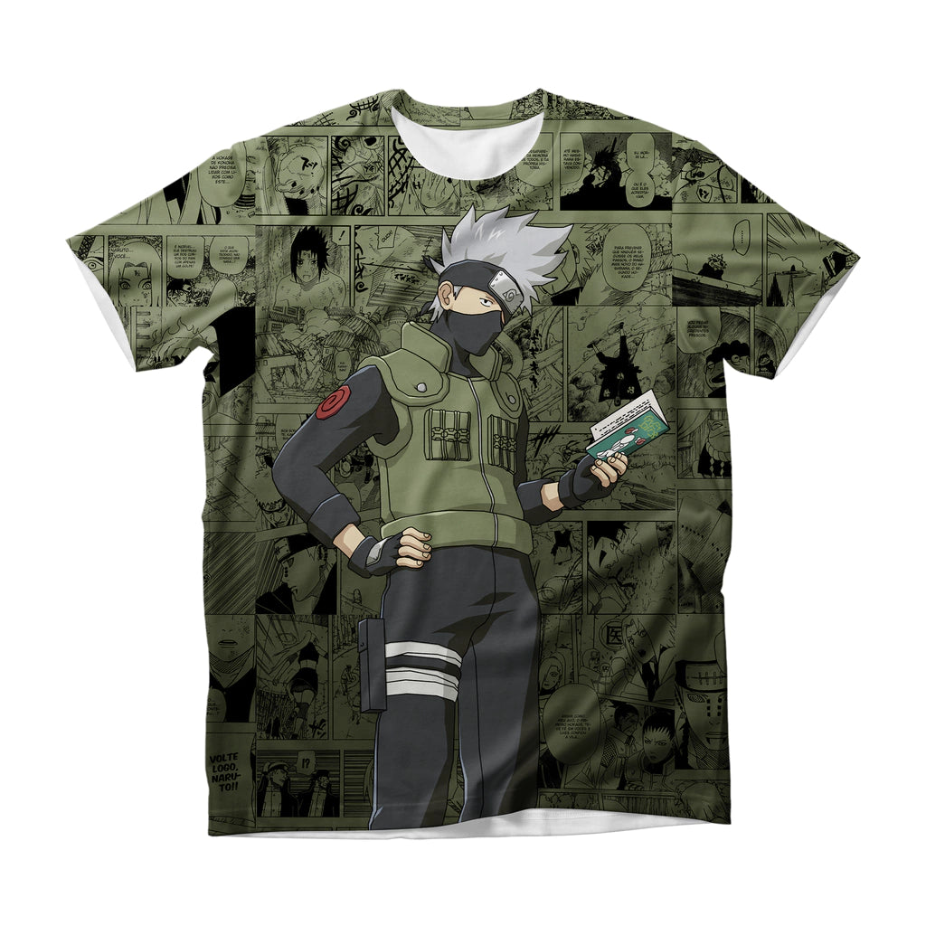 Camiseta Naruto Ninja Green Dry-Fit Premium Unissex