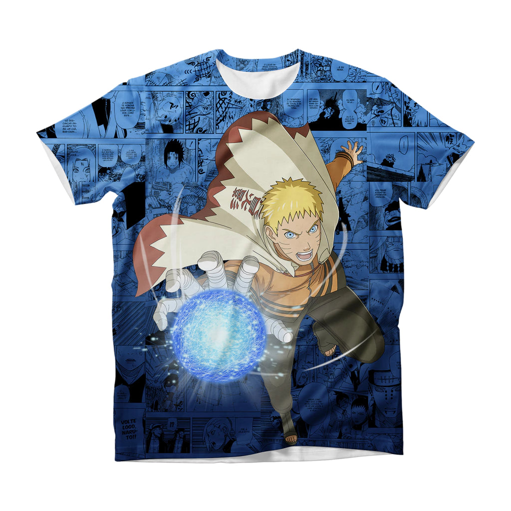 Camiseta Naruto Ninja da Folha Líder Dry-Fit Premium Unissex