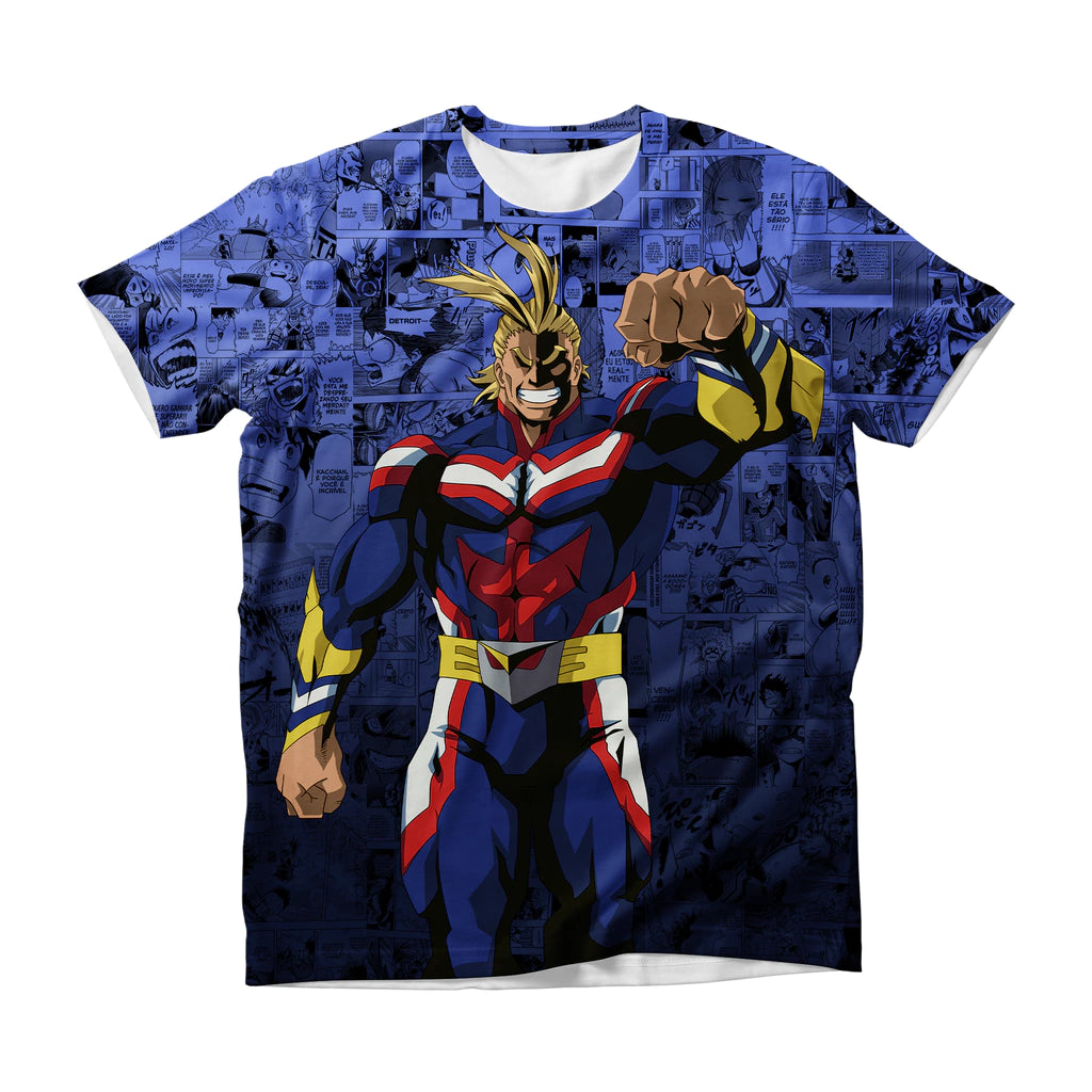 Camiseta My Hero Academia All Might Dry-Fit Premium Unissex