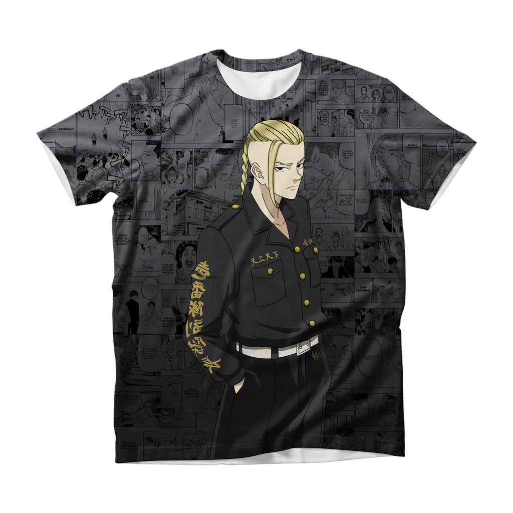 Camiseta Tokyo Revengers Ken Ryuguji Tokyo Manji Gang Dry-Fit Premium Unissex