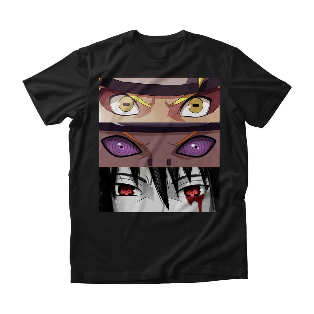 Camiseta Naruto Eyes Dry-Fit Premium Unissex