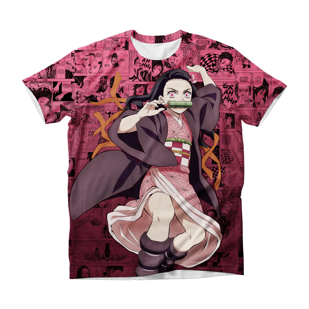 Camiseta Demon Slayer Nezuko Kamado Dry-Fit Premium Unissex