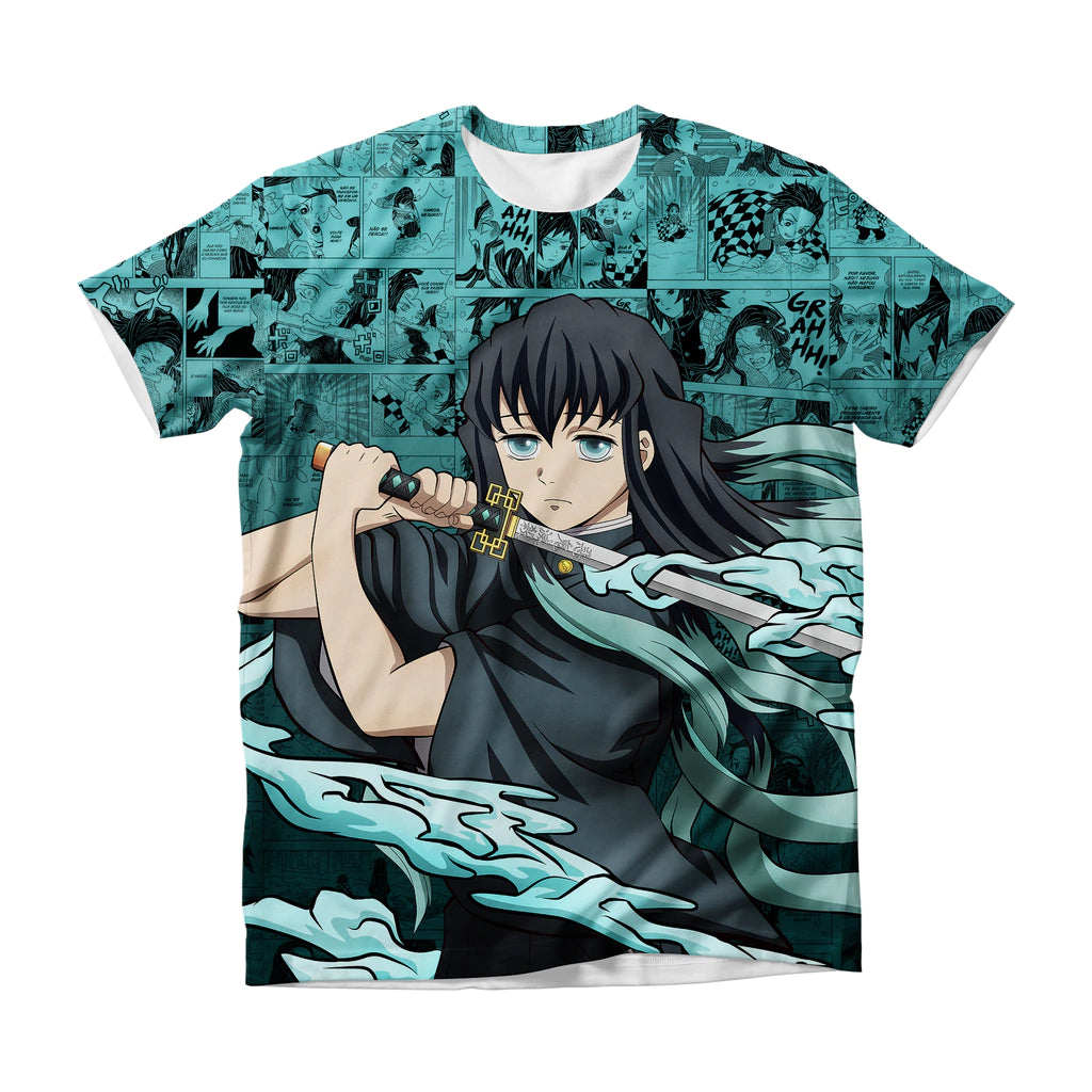 Camiseta Demon Slayer Muichiro Tokito Dry-Fit Premium Unissex
