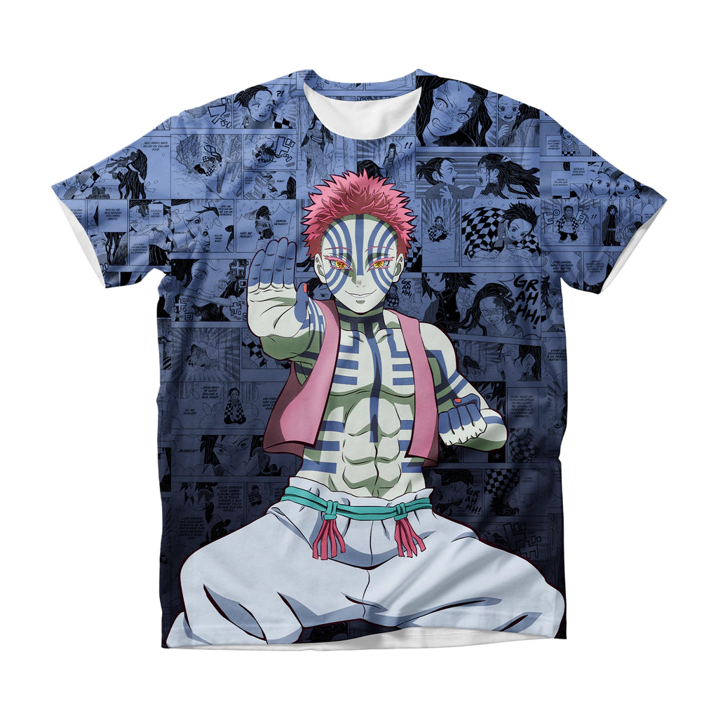 Camiseta Demon Slayer Akaza Dry-Fit Premium Unissex