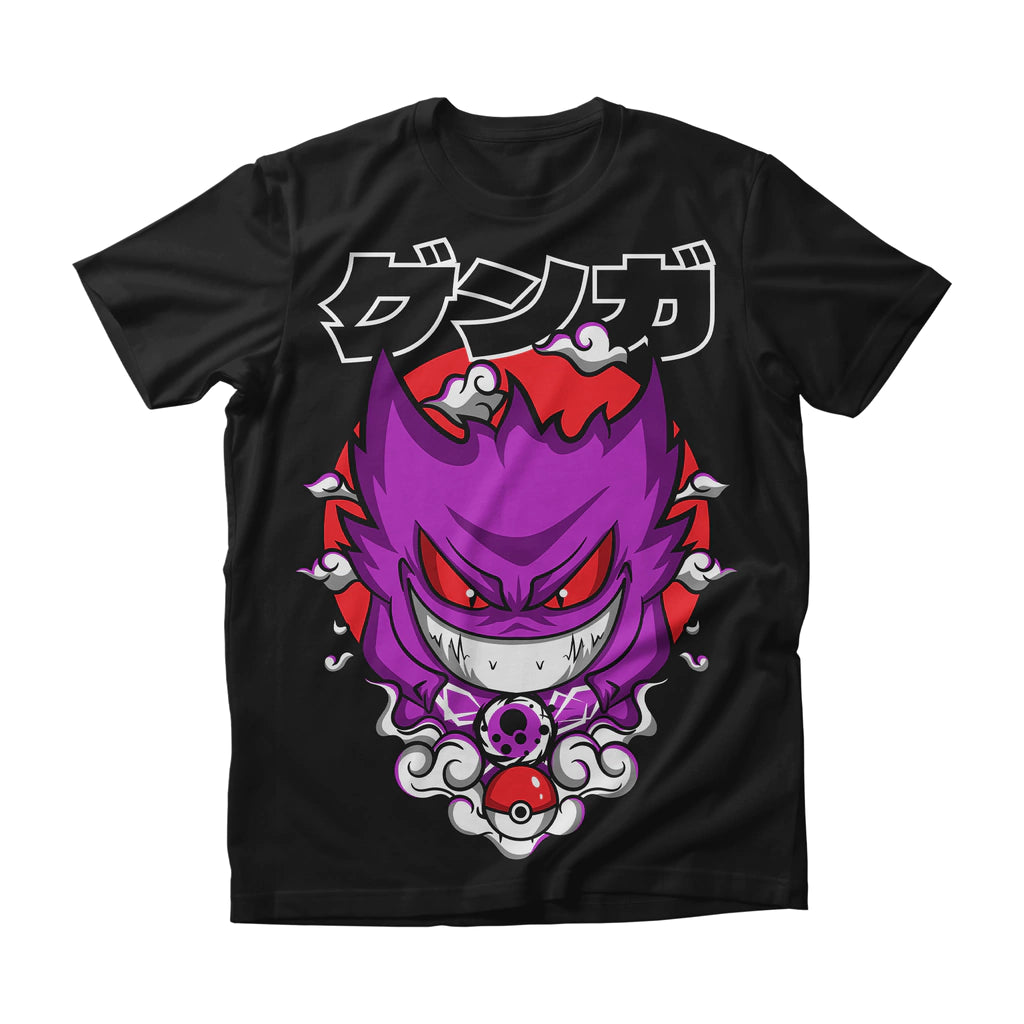 Camiseta Pokémon Gengar Dry-Fit Premium Unissex