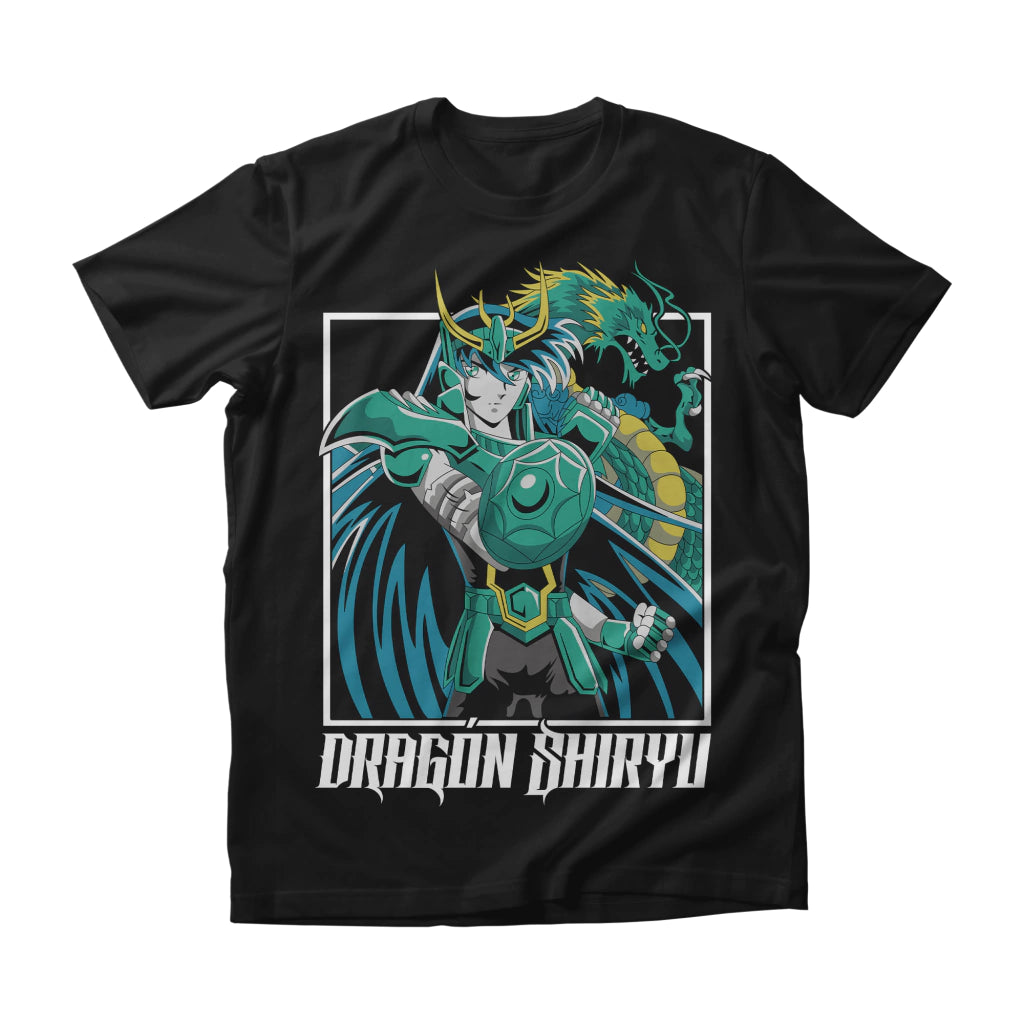 Camiseta Cavaleiros do Zodíaco Green Dry-Fit Premium Unissex
