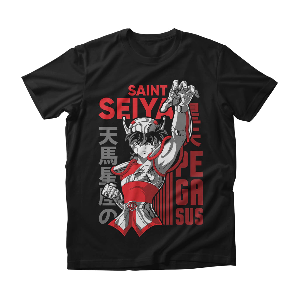 Camiseta Cavaleiros do Zodíaco Pegaso 2 Dry-Fit Premium Unissex