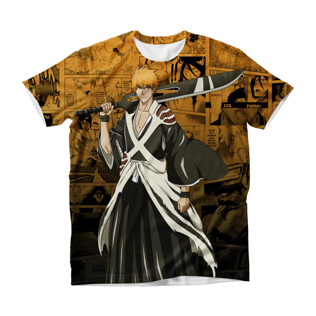 Camiseta Bleach Shinigami 014 Dry-Fit Premium Unissex