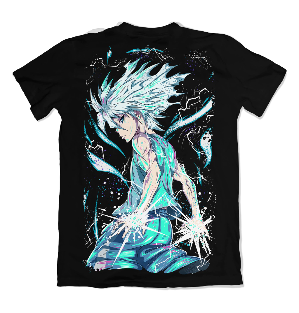 Camiseta Hunter x Hunter Lightning Dry-Fit Premium Unissex