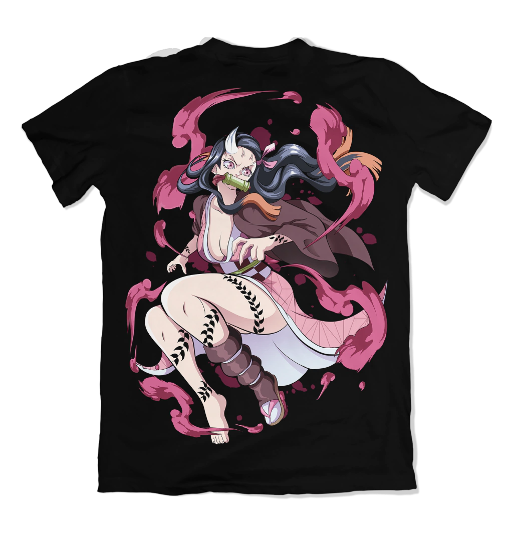 Camiseta Demon Slayer Nezuko Kamado Dry-Fit Premium Unissex