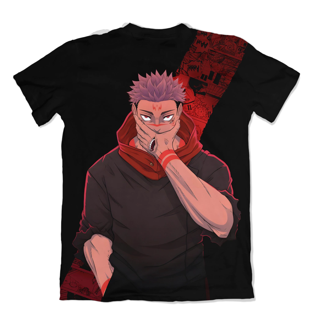 Camiseta Jujutsu Kaisen Sukuna Dry-Fit Premium Unissex