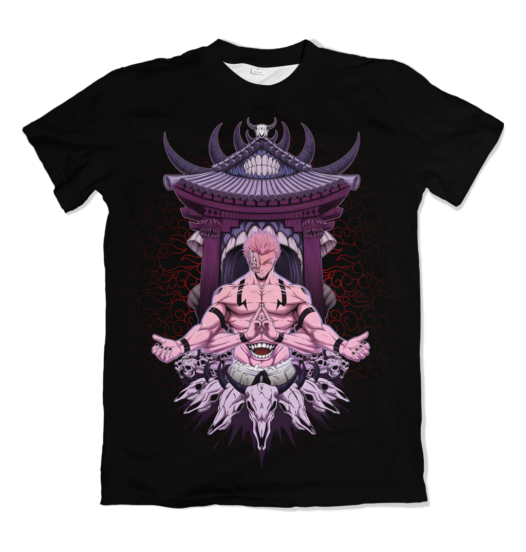 Camiseta Jujutsu Kaisen Sukuna Dry-Fit Premium Unissex