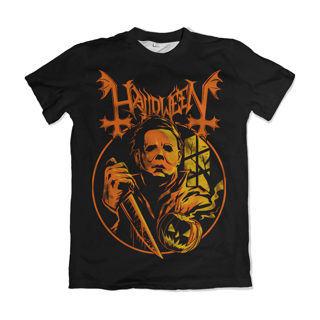 Camiseta Icons of Horror Halloween Michael Myers Dry-Fit Premium Unissex