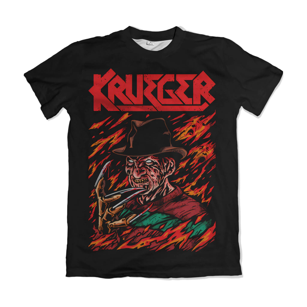 Camiseta Icons of Horror Freddie Krueger Dry-Fit Premium Unissex