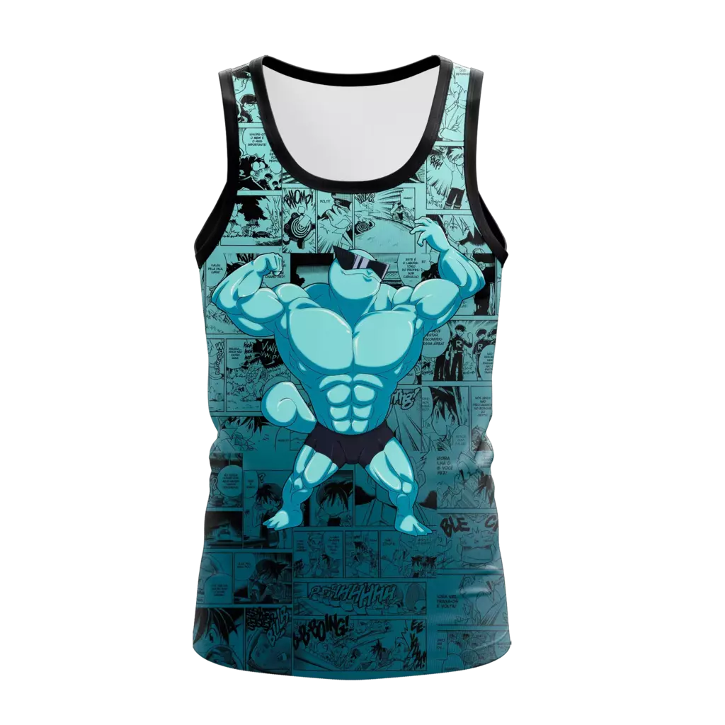 Regata Pokémon Squirtle Bombado Dry-Fit Premium Unissex