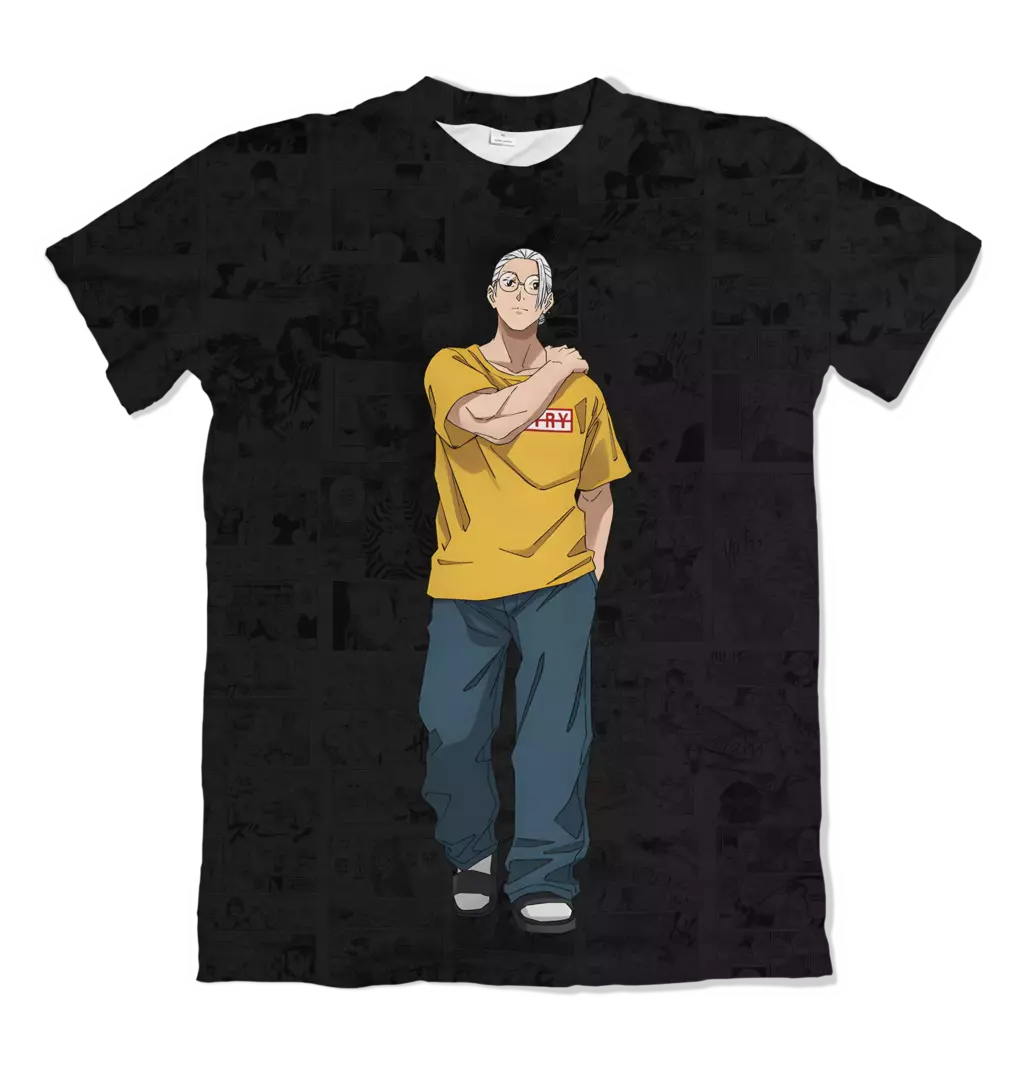 Camiseta Sakamoto Days Sakamoto Mangá Black Dry-Fit Premium Unissex