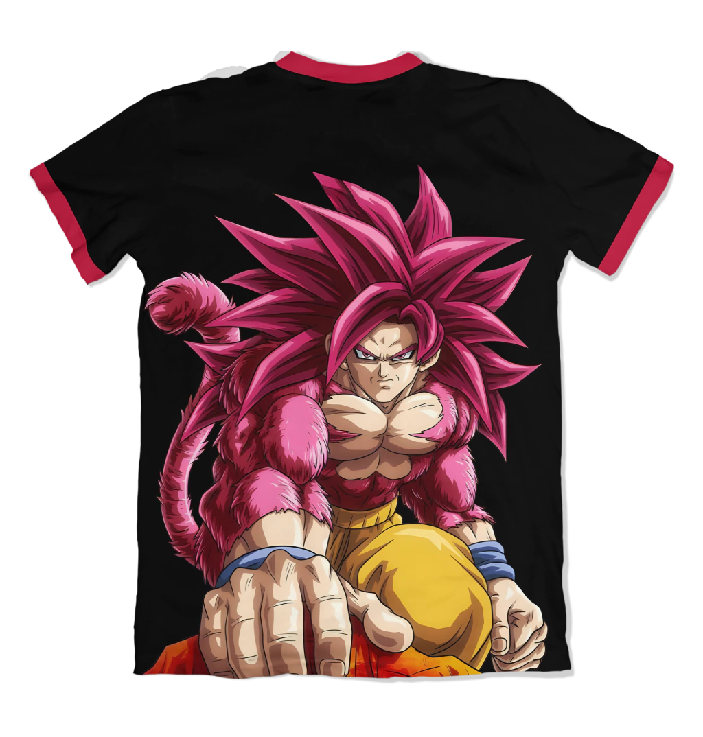 Camiseta Dragon Ball 4 Costas 1 Dry-Fit Premium Unissex