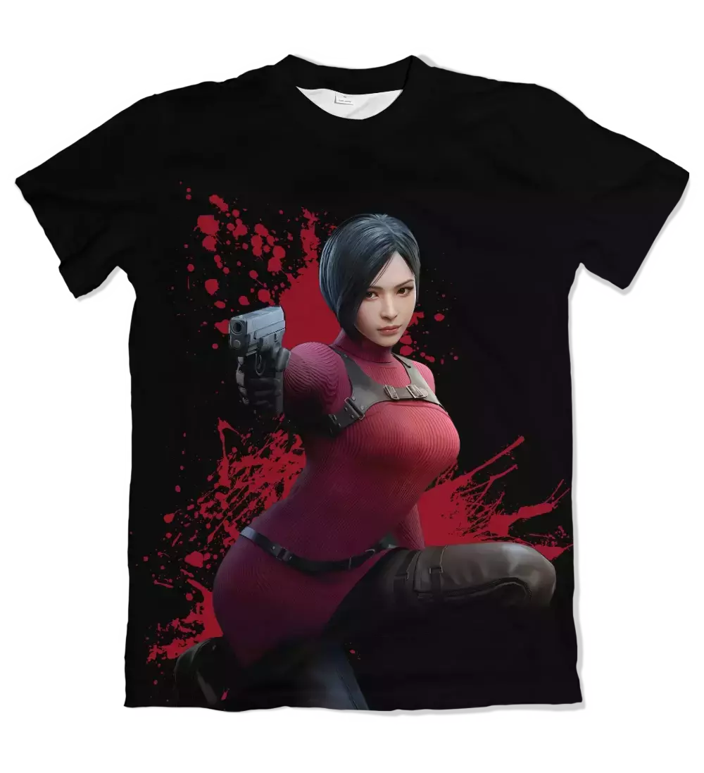 Camiseta Resident Evil Ada Wong Dry-Fit Premium Unissex