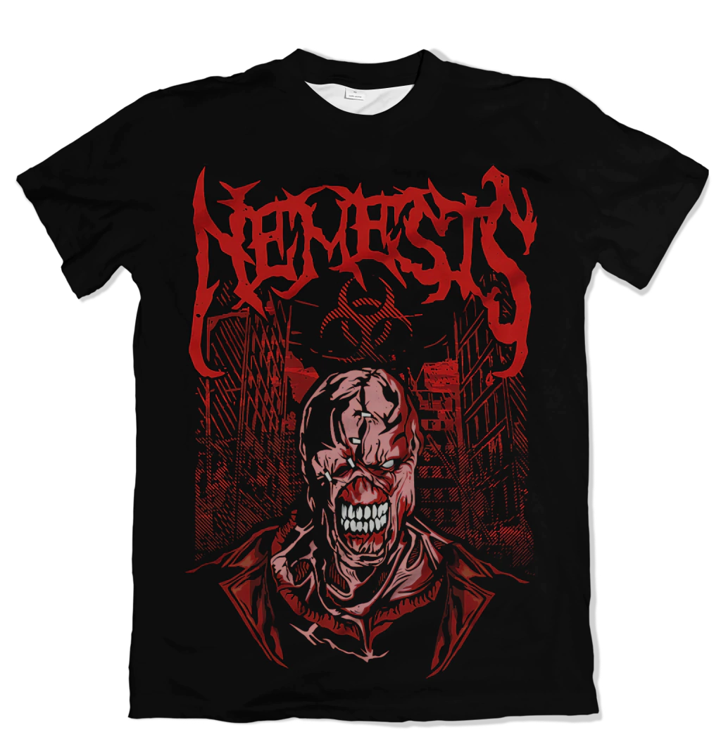 Camiseta Resident Evil Nemesis Dry-Fit Premium Unissex