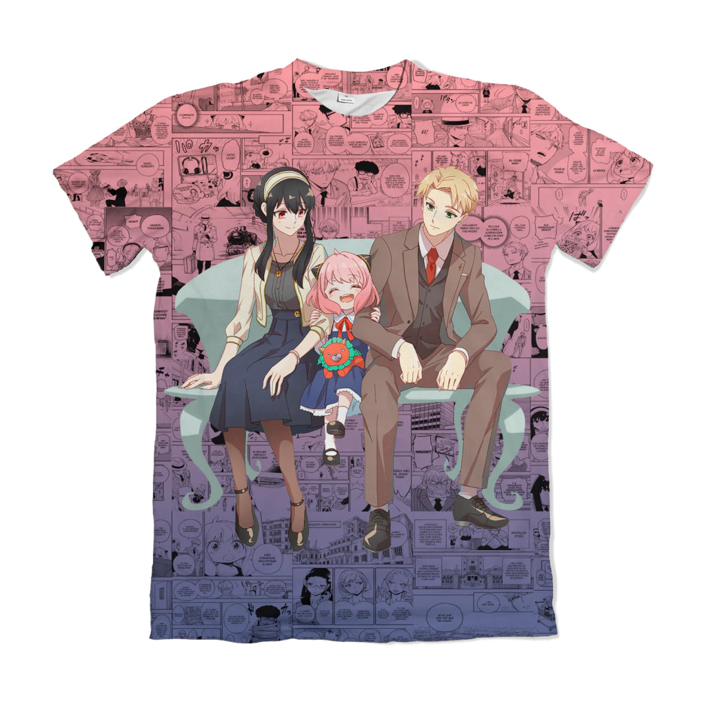 Camiseta Spy x Family SP021 Dry-Fit Premium Unissex