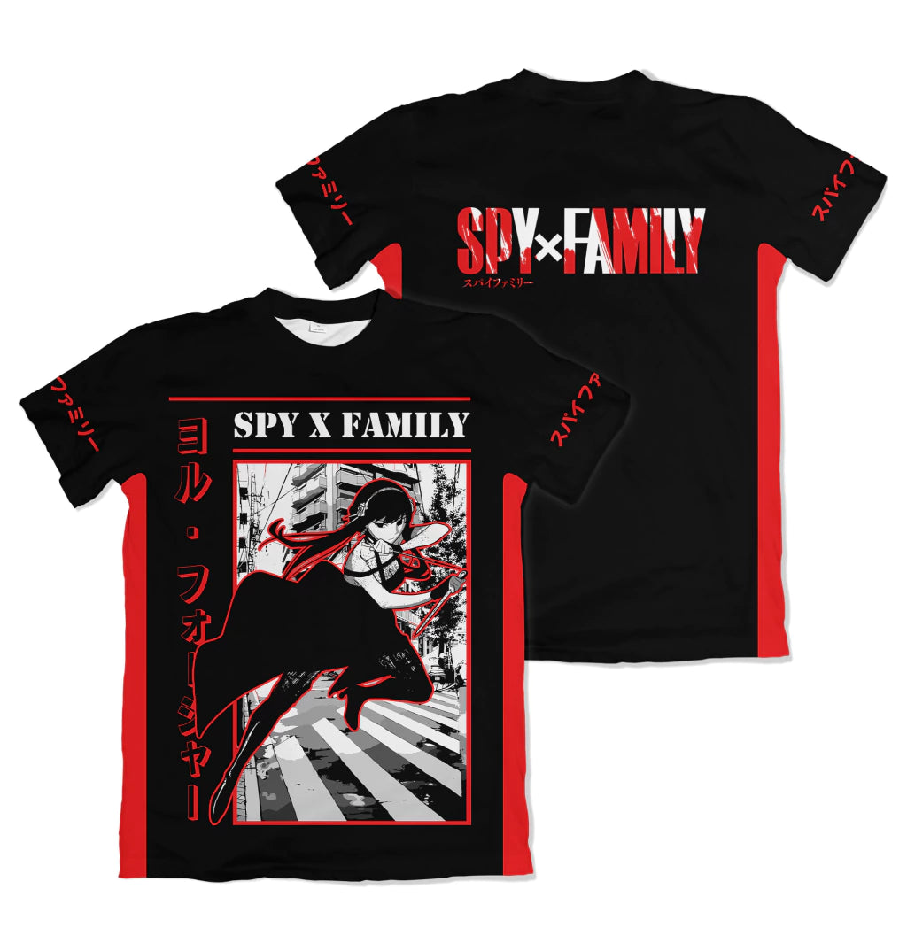 Camiseta Spy x Family Yor Forger SP039 Dry-Fit Premium Unissex