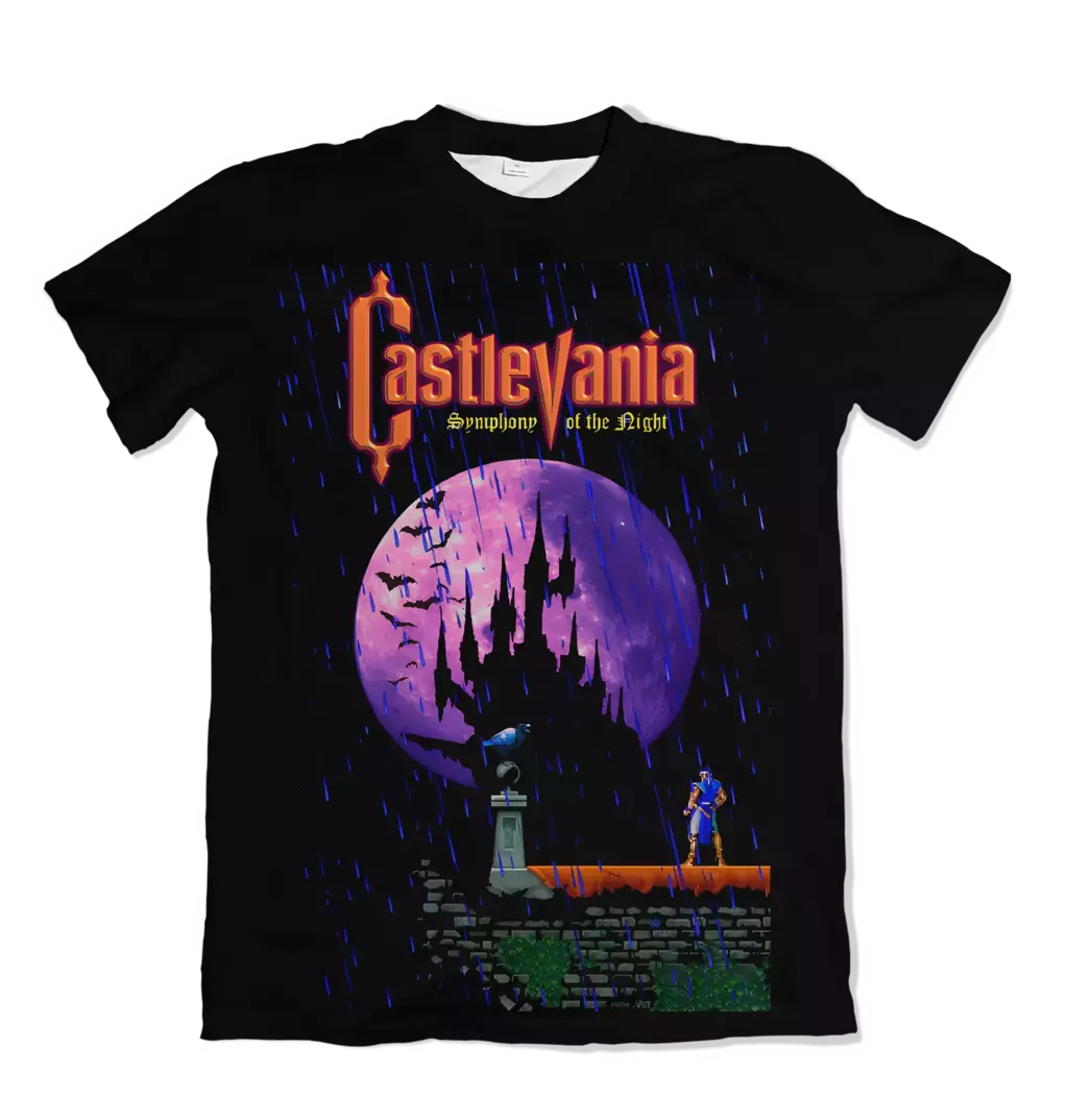 Camiseta Castlevania Richter SOTN Dry-Fit Premium Unissex