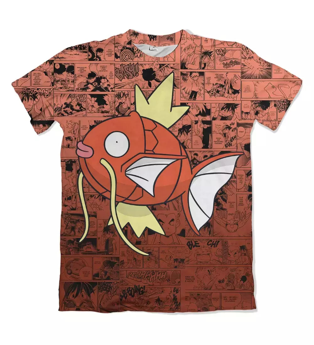 Camiseta Pokémon Magikarp Dry-Fit Premium Unissex