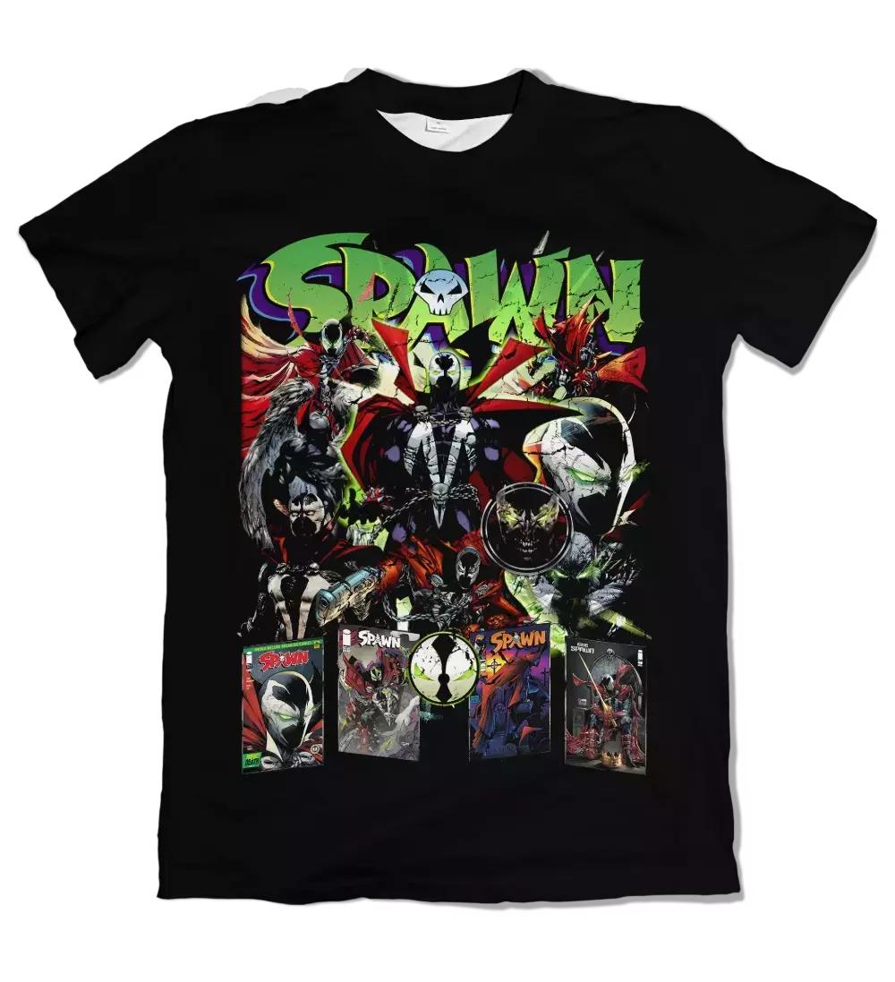 Camiseta Retrô Spawn Dry-Fit Premium Unissex