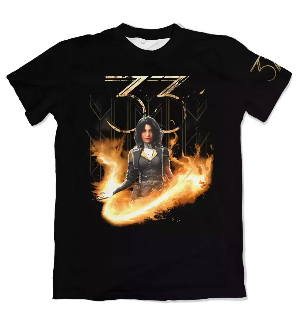 Camiseta Clair Obscur Lune Dry-Fit Premium Unissex