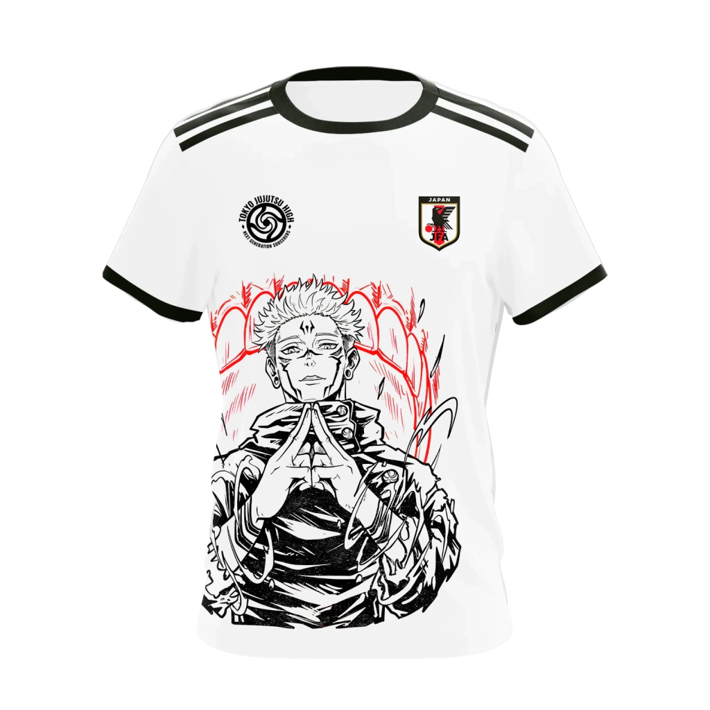 Camiseta Uniformes Uniforme Japão Sukuna Dry-Fit Premium Unissex