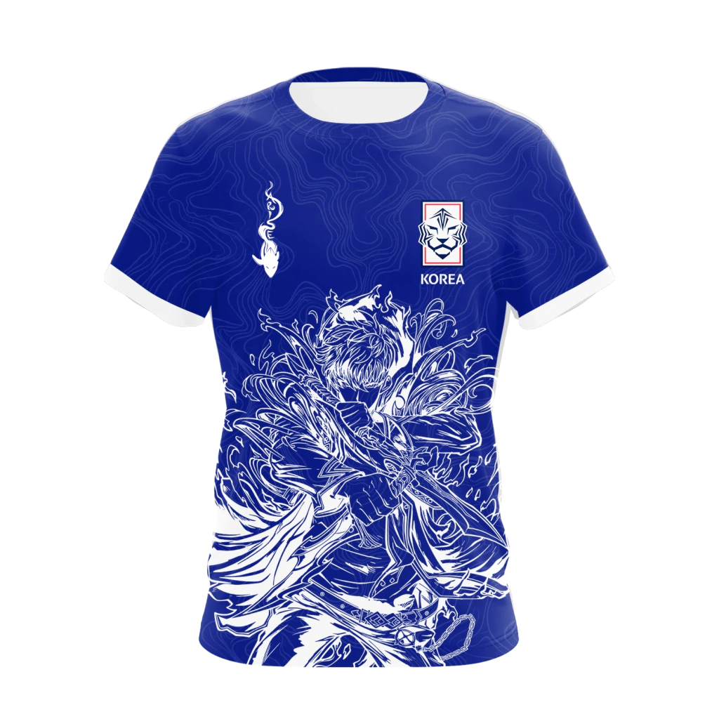 Camiseta Uniformes Uniforme Coréia Sung Jinwoo 1 Dry-Fit Premium Unissex
