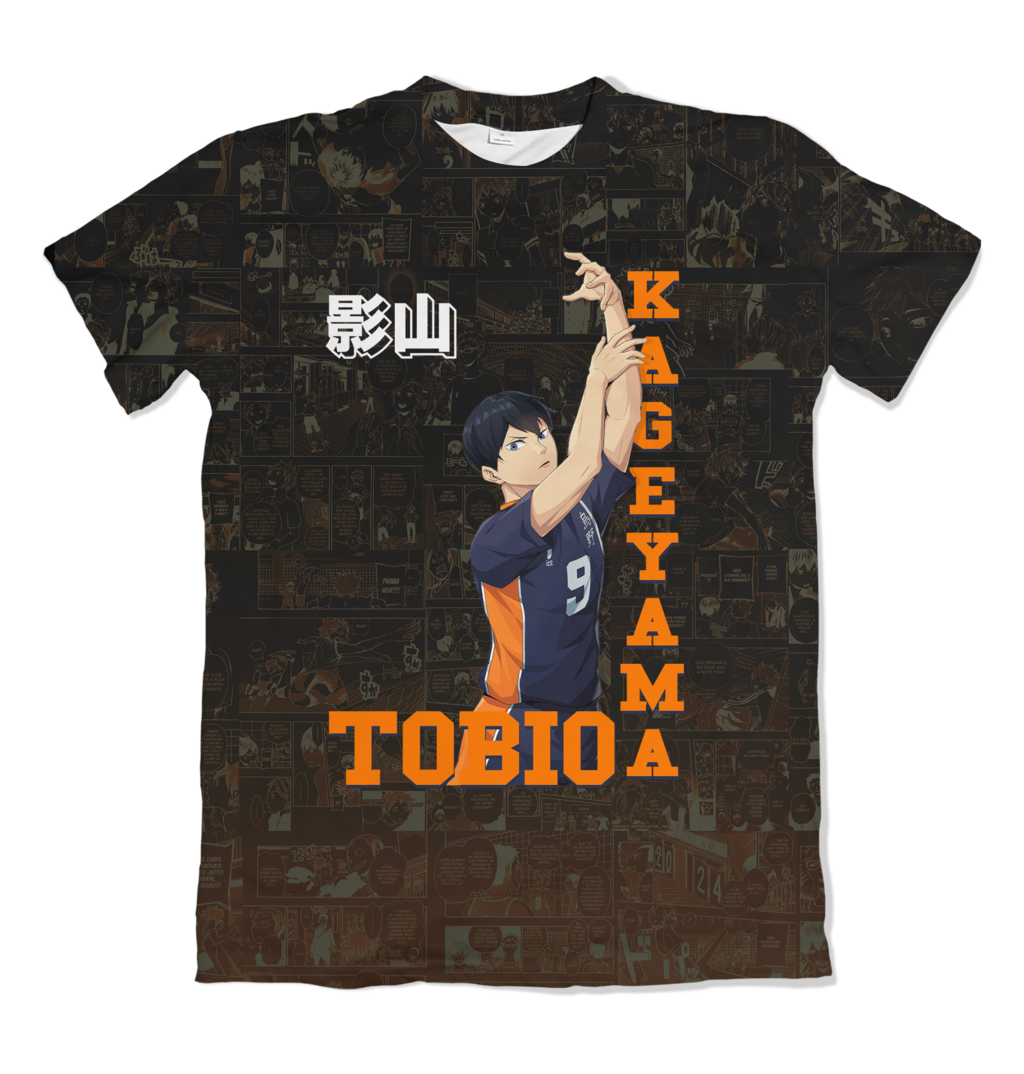 Camiseta Haikyuu Tobio Kageyama Dry-Fit Premium Unissex