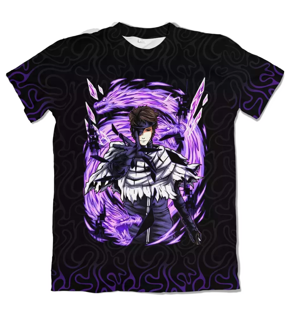 Camiseta Bleach Padrão 3 Dry-Fit Premium Unissex