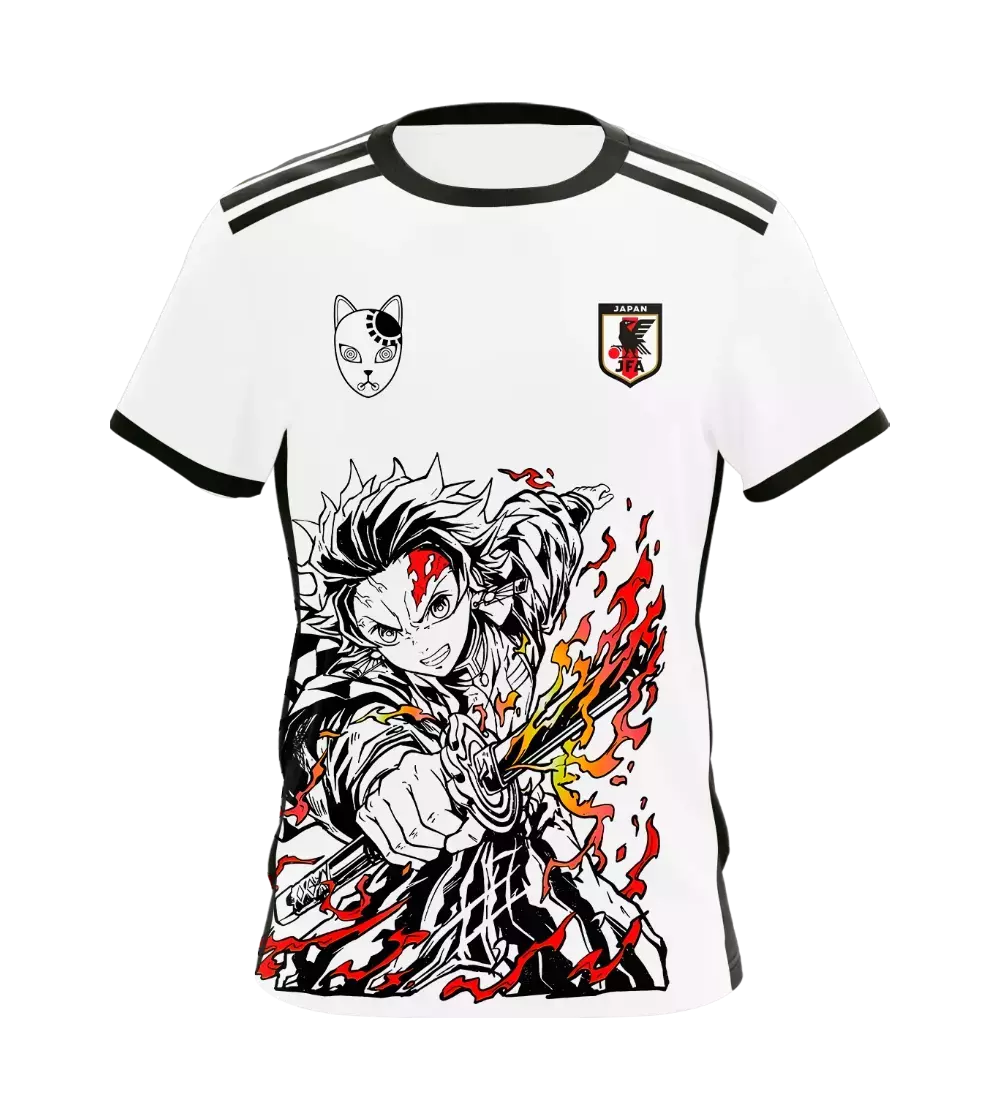 Camiseta Uniformes Uniforme Japão Tanjiro Dry-Fit Premium Unissex