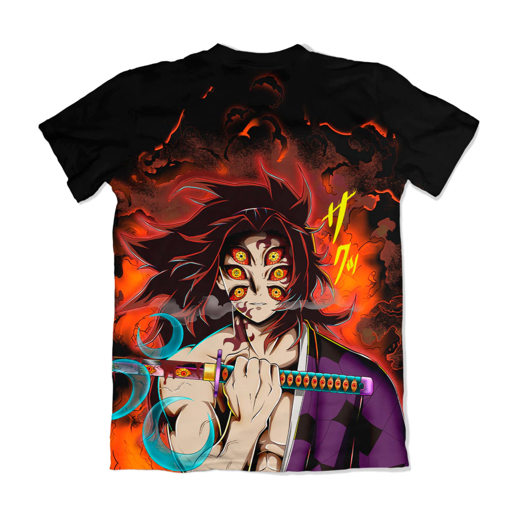 Camiseta Demon Slayer Kokushibo Dry-Fit Premium Unissex