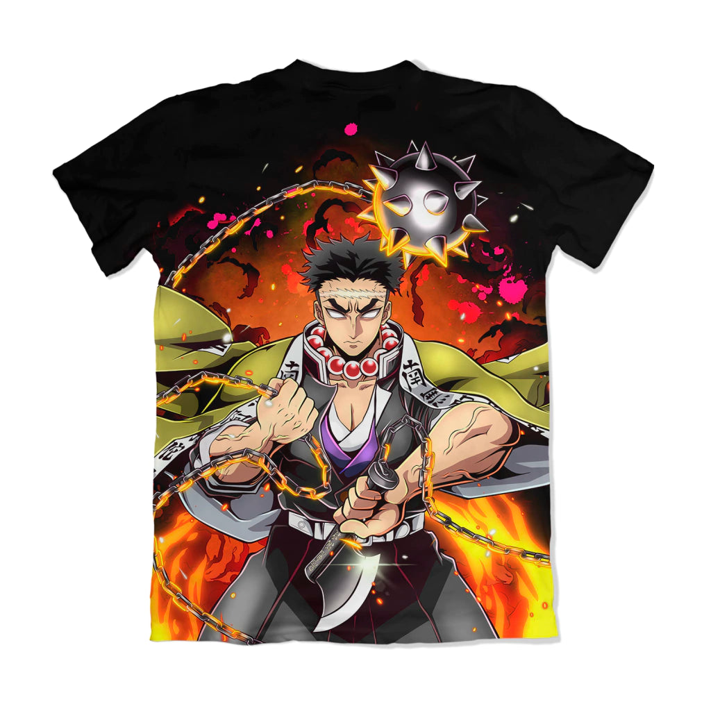Camiseta Demon Slayer Gyomei Himejima Dry-Fit Premium Unissex