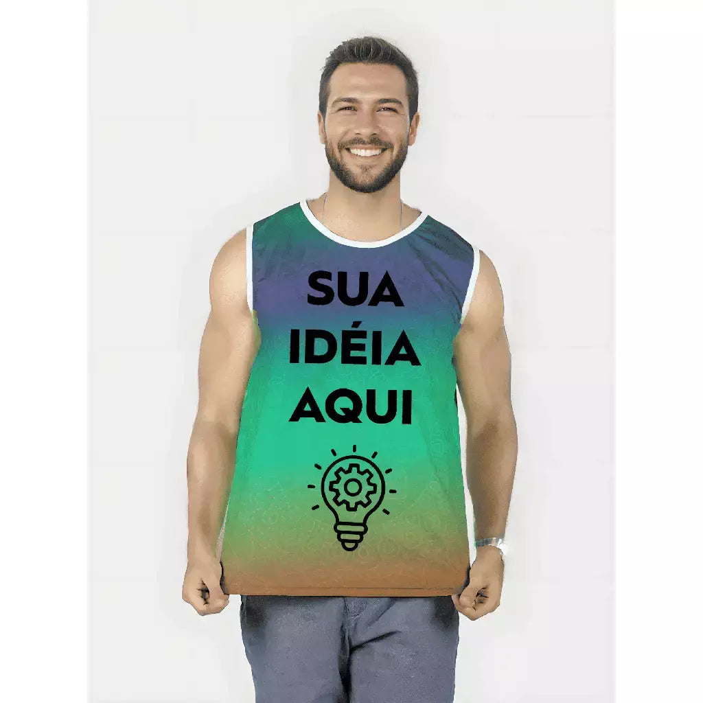 Regata Uniformes Abadá Personalizável Dry-Fit Premium Unissex