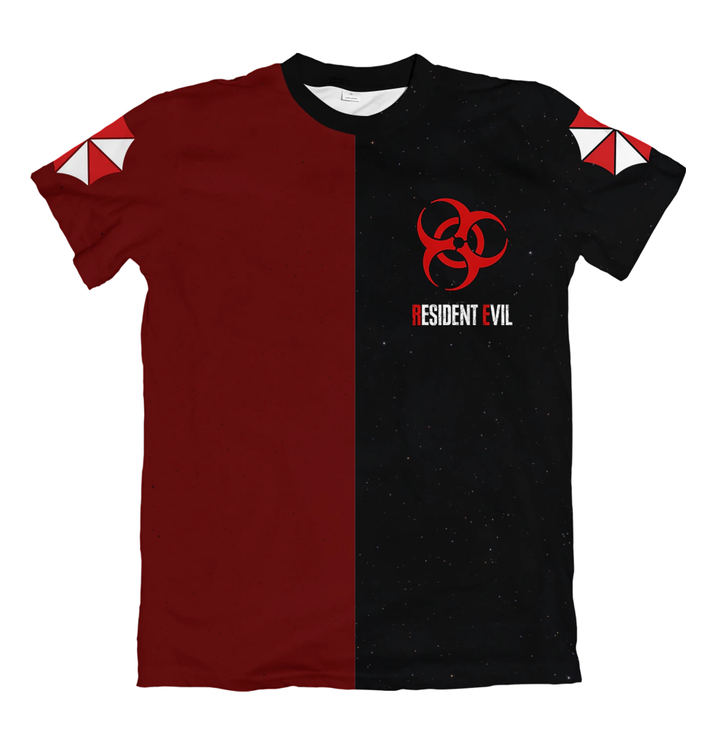 Camiseta Resident Evil -Dual Color- Umbrella Dry-Fit Premium Unissex