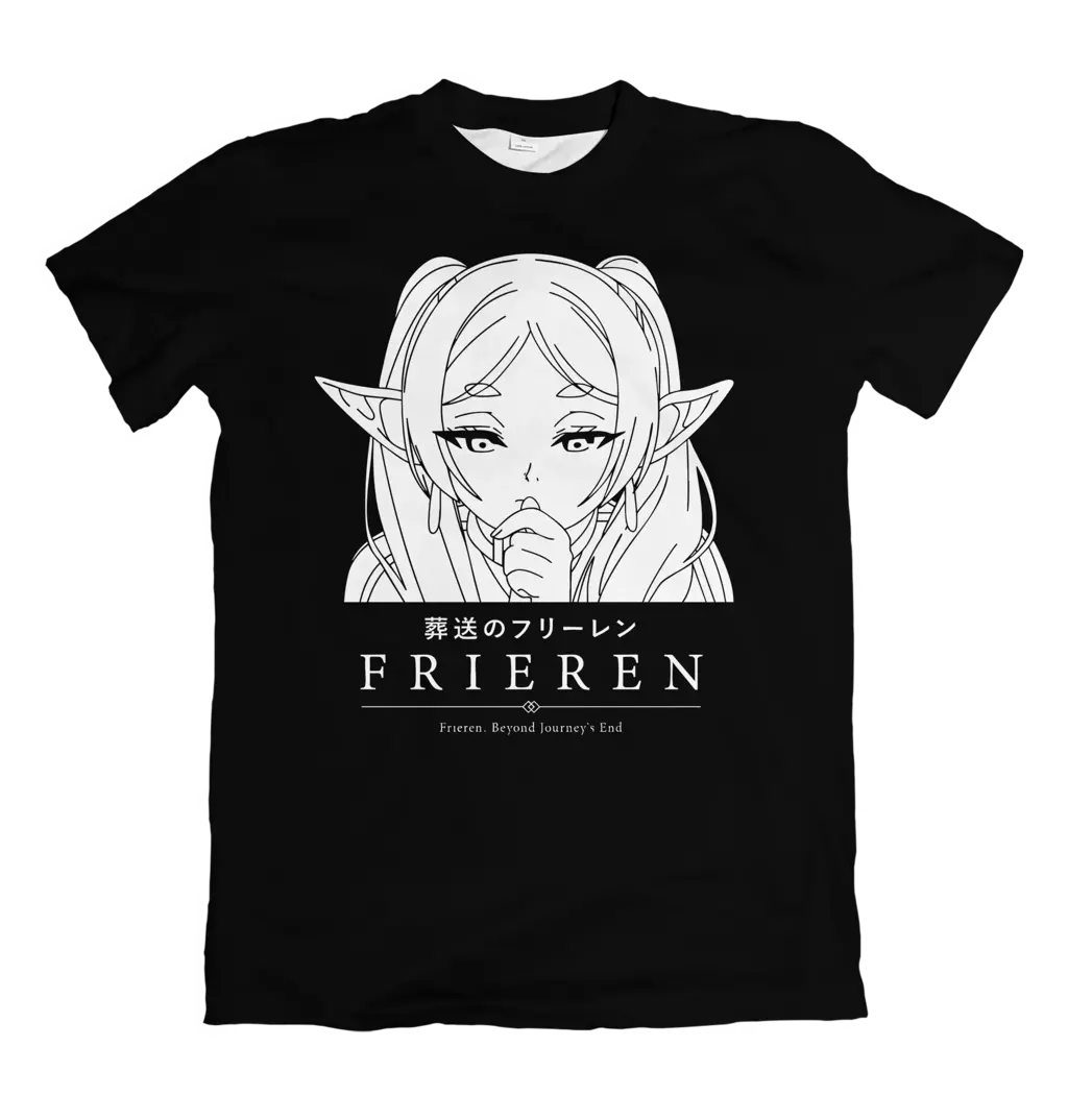 Camiseta Frieren Minimalista 2 Dry-Fit Premium Unissex