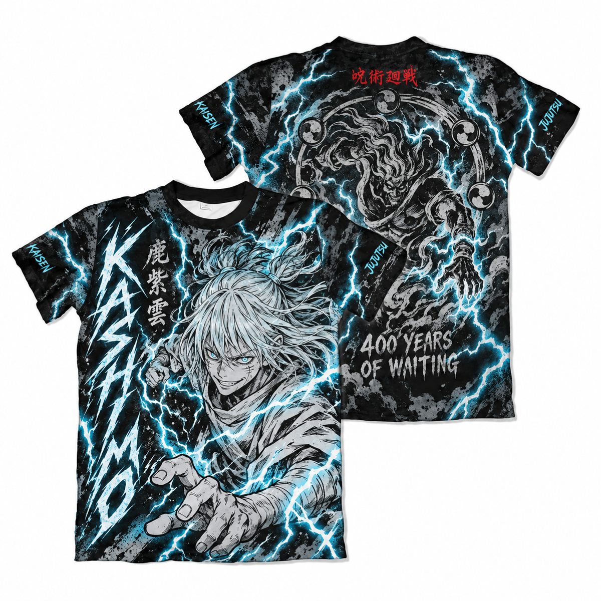 Camiseta Jujutsu Kaisen Kashimo Jogo do Abate Dry-Fit Premium Unissex