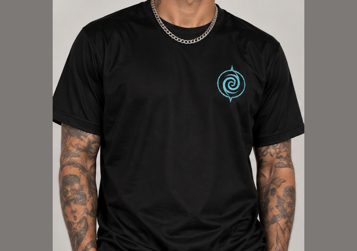 Camiseta Dragon Ball Planeta do Beerus Litografia Era Beerus Dry-Fit Premium Unissex — modelo frente