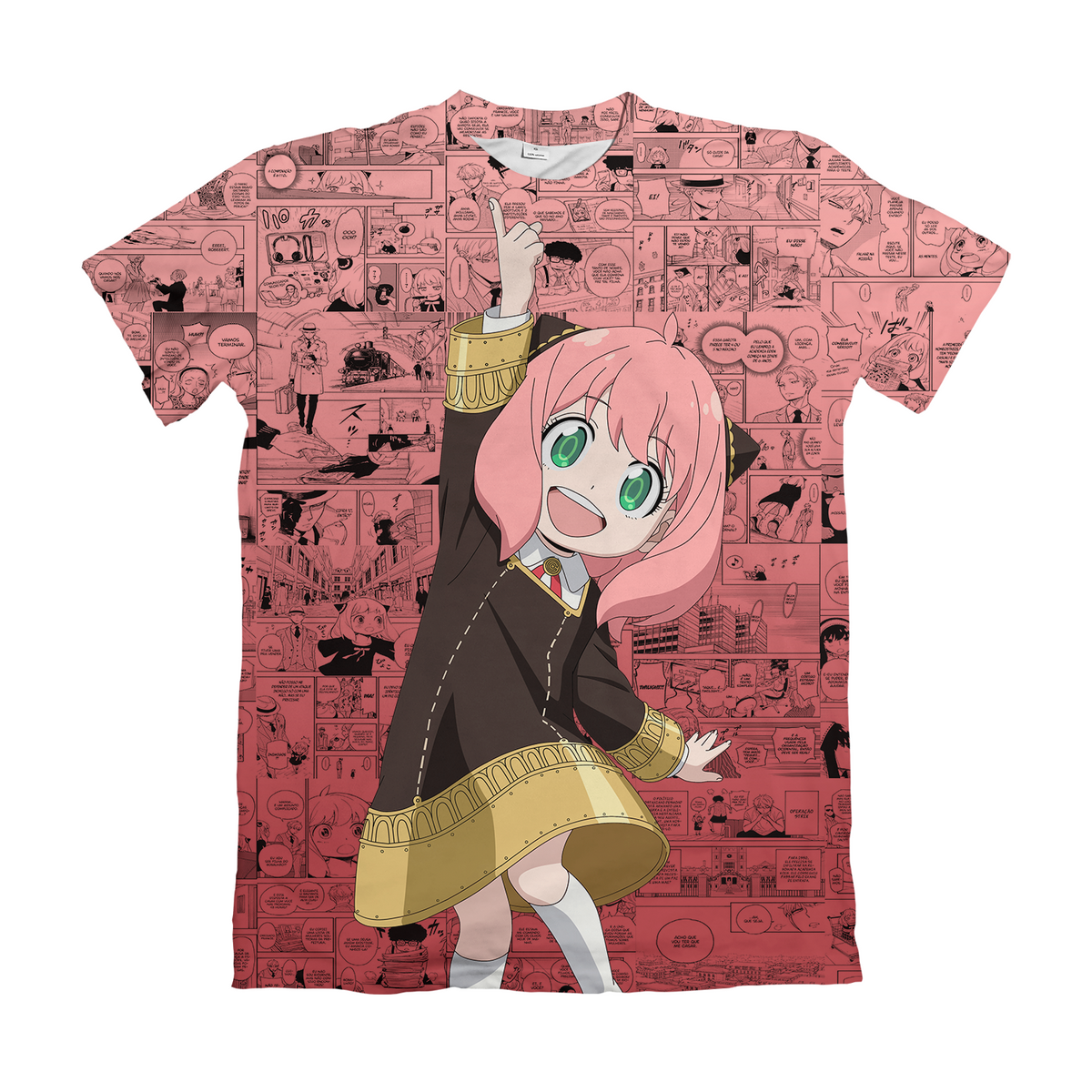 Camiseta Spy x Family Anya Eden Academy Dry-Fit Premium Unissex