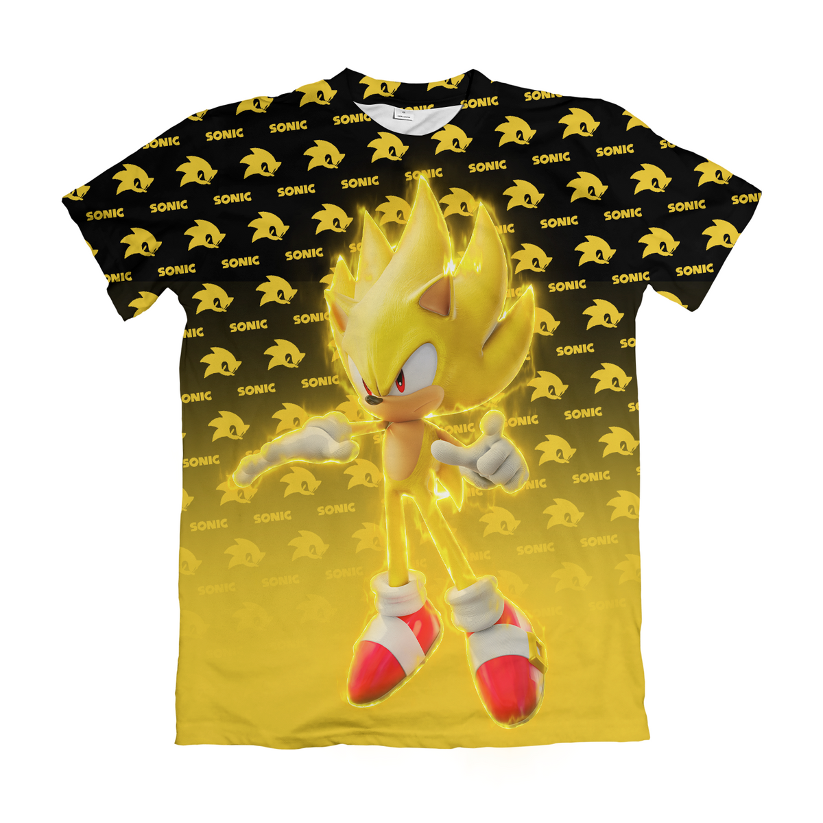 Camiseta Sonic Super Sonic Dry-Fit Premium Unissex