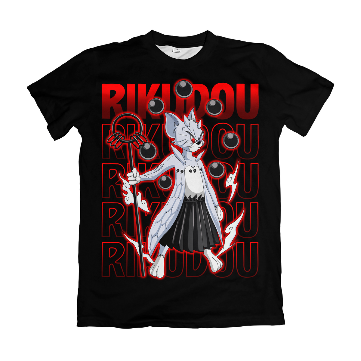 Camiseta Naruto x Tom e Jerry Tom Sábio dos Seis Caminhos Dry-Fit Premium Unissex