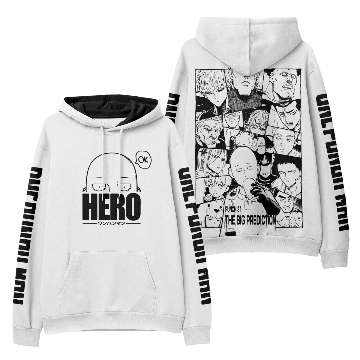 Moletom One Punch Man Saitama Premium Unissex