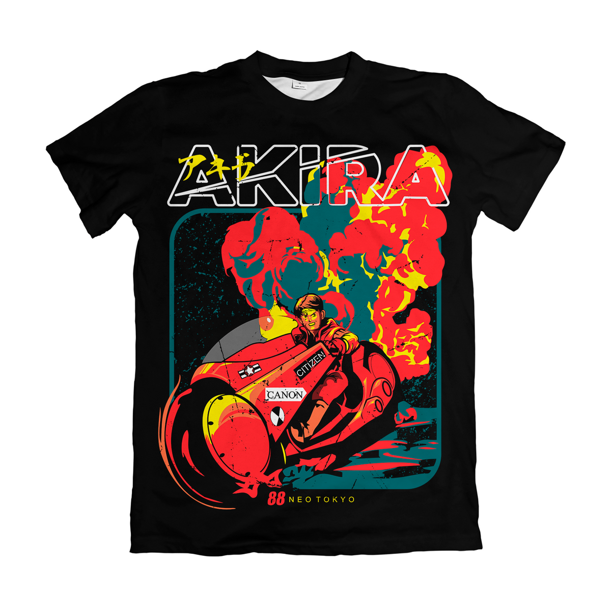 Camiseta Akira Kaneda Moto Dry-Fit Premium Unissex
