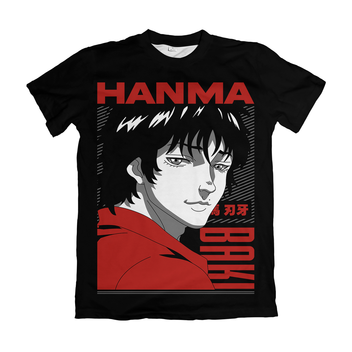 Camiseta Baki Baki Hanma Dry-Fit Premium Unissex