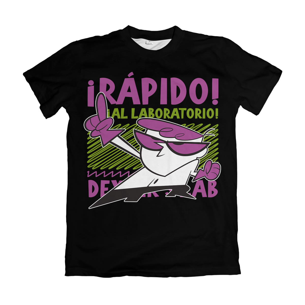 Camiseta Cartoon Laboratório de Dexter Dry-Fit Premium Unissex