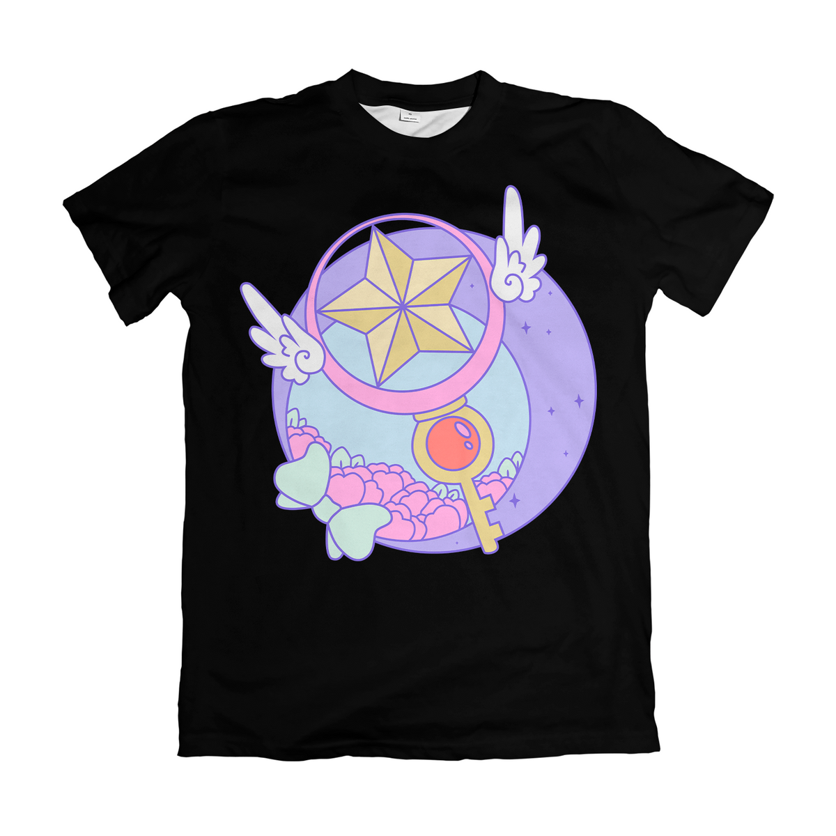 Camiseta Sakura Card Captors Báculo da Lua Dry-Fit Premium Unissex