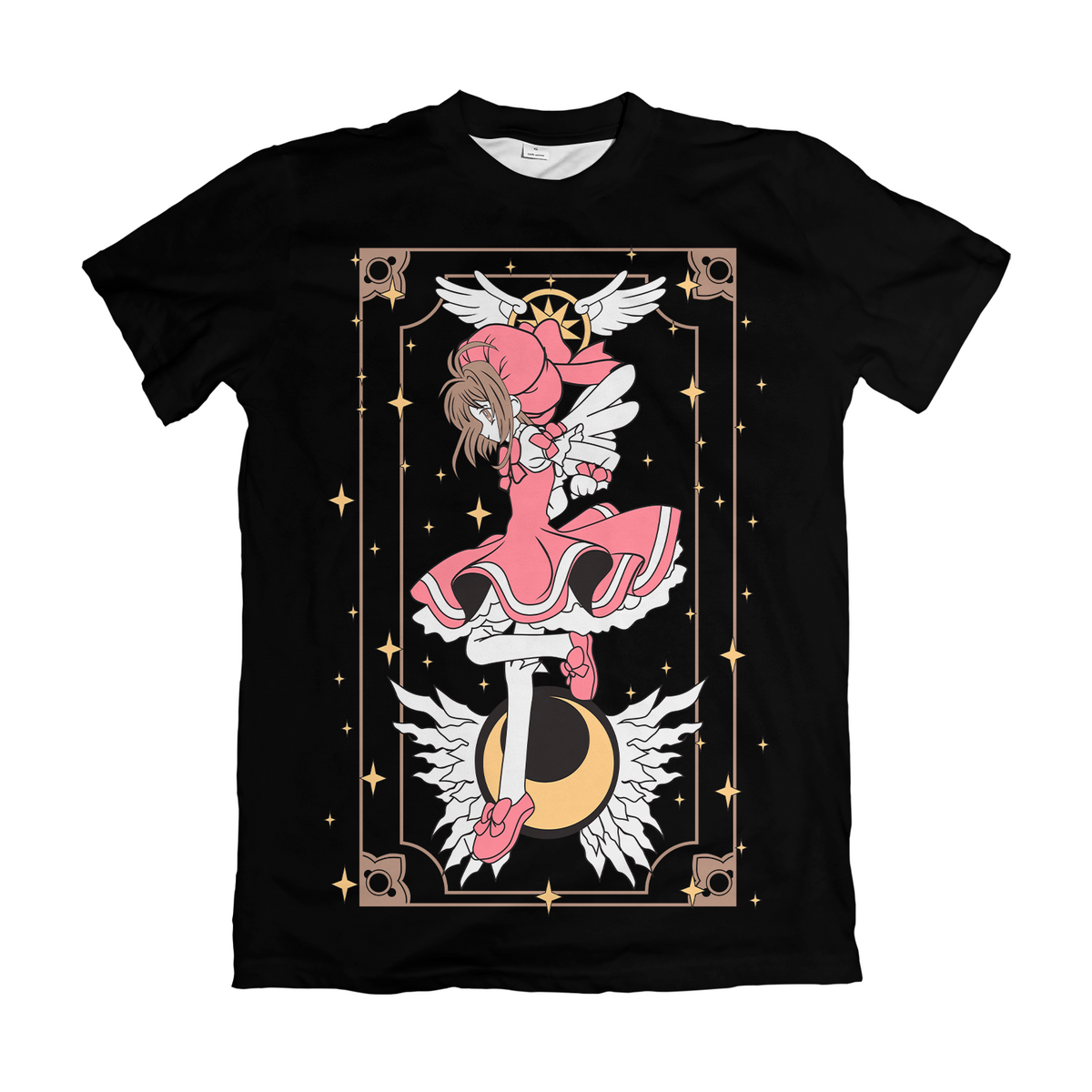 Camiseta Sakura Card Captors Sakura Carta Dry-Fit Premium Unissex